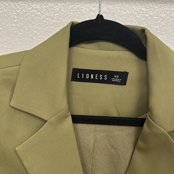 GREEN BLAZER JACKET - Picture 3 of 4